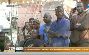 Video - Le groupement des artisans automobilistes du Sénégal réclament leur recasement