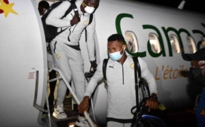 PHOTOS / CAN 2021: Arrivée des "Lions" au Cameroun
