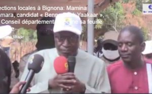 Elections locales à Bignona: Mamina Camara, candidat « Benno Bokk Yakaar » au Conseil départemental, décline sa feuille de route