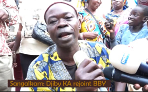 SANGALKAM / LOCALES 2022:  DJIBY KA QUITTE LE PDS ET CHOISIT BBY