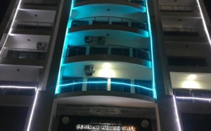 Inauguration de l'immeuble R+7 de 26 appartements, de la famille de Serigne Abass Sall à travers son ONG ALKHAYRIA