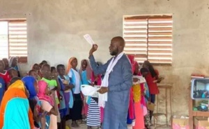 L’image du candidat de YAW à Linguère dans une classe ne passe pas: ses adversaires dénoncent