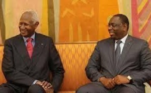 Abdou Diouf reçu par le Président Macky Sall au Palais