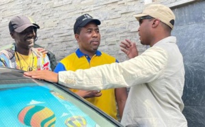 PHOTOS / Bougane Guèye chez Barth': Que mijotent ces deux candidats à la Mairie de Mermoz / Sacré-Coeur?