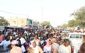 Locales 2022: Une liesse populaire indescriptible accompagne Oumar Guèye à Keur Ndiaye Lô