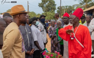Oussouye, Essaout, Mlomp, Djicomol et Kagnut: Ousmane Sonko recueille la bénédiction des sages