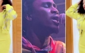 Le petit défilé de Adja Diallo au rythme de Wally Seck, toute élégante avec son sagnsé