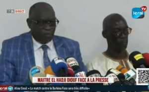 Me El Hadji Diouf est sûr que YAW n'a pas gagné..., n'est pas sûr des 80% avancés par Macky Sall