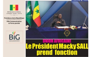 Union Aficaine  - Le Président Macky Sall prend fonction ( Live Leral TV )