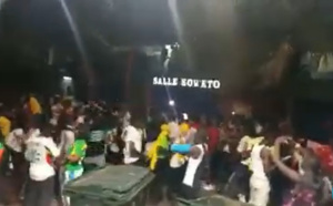 UCAD: La folle soirée des étudiants après la victoire des "Lions"