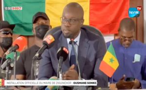 En direct : La cérémonie d’installation de M. Ousmane Sonko