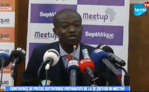 CONFERENCE DE PRESSE :  SeptAfrique, préparatifs de la 3e édition du Meetup