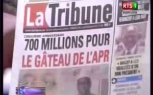 Revue de presse du mercredi 22 janvier 2014 (RTS1)