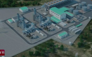 Centrale thermique de Cap des Biches : les travaux avancent