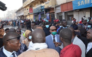 « Salle de vente » ravagée par un incendie : Solidaires, Barthélémy Dias et Alioune Ndoye apportent leur soutien et promettent des changements