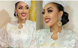 Admirez la magnifique tenue de Sokhna Aïdara, l'épouse de Wally Seck (Photos)