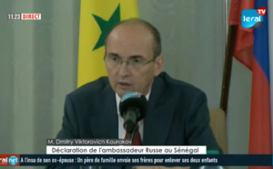 Urgent : Déclaration de l'ambassadeur de Russie au Sénégal, S. E. Dmitry Viktorovich Kurakov