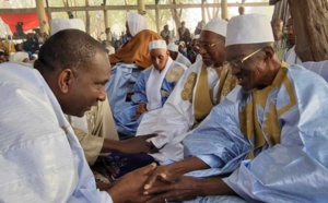DAAKA  2022 : Abdoul Ly, Dg ARTP, reçu ce matin par El Hadji Thierno Amadou Tidiane Bâ, Khalife de Madina Gounass