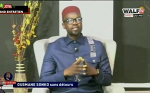 Grand entretien: Ousmane Sonko a tiré sur tout ce qui bouge