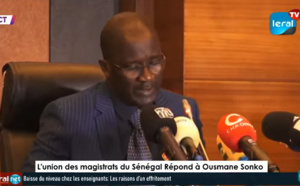 Replay - L'Union des Magistrats du Sénégal répond à Ousmane Sonko