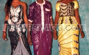 La collection des jeunes stylistes lors du défilé Miss Dakar 2014 