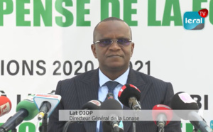 La LONASE, à travers son Dg Lat Diop, a récompensé les 168 meilleurs vendeurs de l'année 2020-2021