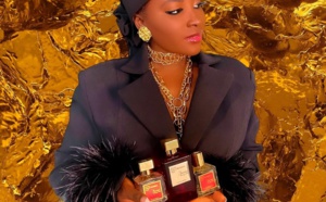 People : Quand la romancière sénégalaise, Charlotte Seck, brille pour la parfumerie de classe « Maison Francis Kurkdjian »
