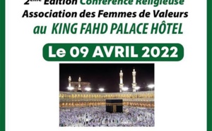 Conférence religieuse de l'Association des femmes de valeurs: La 2e édition prévue le 9 avril prochain