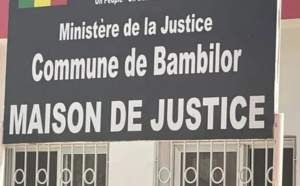 Facilitation de l’accès à la justice : Bambilor inaugure sa Maison de Justice