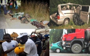 Accidents de la circulation : La route a fait 18212 victimes dont 456 morts en 2013