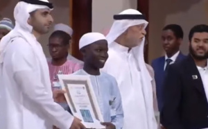 Dubaï : El hadji Cheikh Dia, 2e au Concours international de récitation du Coran (Vidéo)