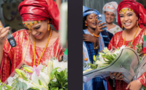 Carnet blanc : La top modèle Marie Louise Diaw, a dit oui au footballeur Pape Abdou Cissé (Photos) Carnet blanc : La top modèle Marie Louise Diaw, a dit oui au footballeur Pape Abdou Cissé (Photos)