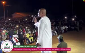 Élections législatives : Guy Marius Sagna déclare sa candidature pour la ville de Ziguinchor