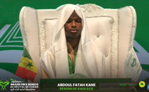 7e édition GP Senico Récital de Coran : Passage du candidat Abdoul Fatah Kane de Kaolack