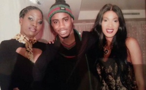 Bichette et sa copine en compagnie de Wally Seck au Penc Mi