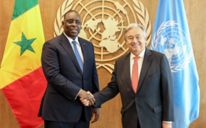 Rencontre avec Antonio Guterres, à Dakar : Macky Sall insiste pour "une désescalade" en Ukraine