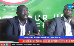 Revivez la conférence de presse de YAW avec Ousmane Sonko
