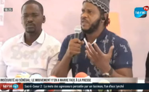 REPLAY / Insécurité au Sénégal : Le Mouvement Y en a marre face à la presse