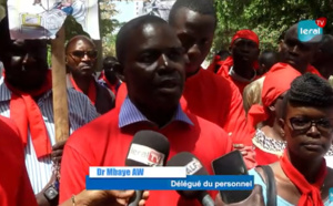 Sit-in : Le SUDES / E.S.R dénonce les conditions de travail et de rémunération du personnel