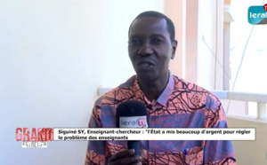 Seguiné Sy : "L'Etat a investi plus de 100 milliards FCfa pour l'école, il faut retourner en classe"