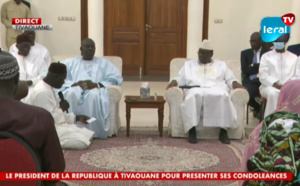 Revivez la venue de Macky Sall à Tivaouane, pour présenter ses condoléances