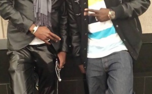 Waly Seck et son nouveau pote, Fata, à Washington