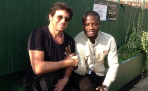 Fata pose avec Patrice Bruel