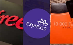 Parts de marché des trois operateurs : Free et Expresso ont mal entamé 2022