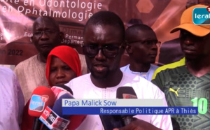 Consultation gratuite à Thiès : Pape Malick Sow au chevet des populations