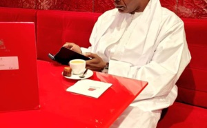 Photos / Gare Saint-Jean de Bordeaux : Serigne Saliou Ndigueul Thioune, Khalife des Thiantacones, en séjour à Paris