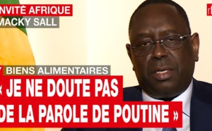 Macky Sall à Vladimir Poutine : « Il faut arrêter ! L'urgence, c'est de stopper le conflit ! »