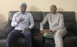 Lansana Gagny Sakho de l'APR rencontre Ousmane Sonko