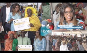 Programme d'Appui des commerçants: le marché HLM a déroulé le tapis rouge à Zahra Iyane Thiam