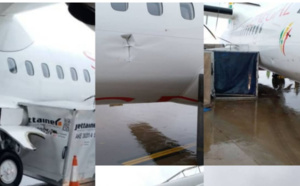 Accident à l'aéroport Charles de Gaulle de Paris: un avion Air Sénégal endommagé